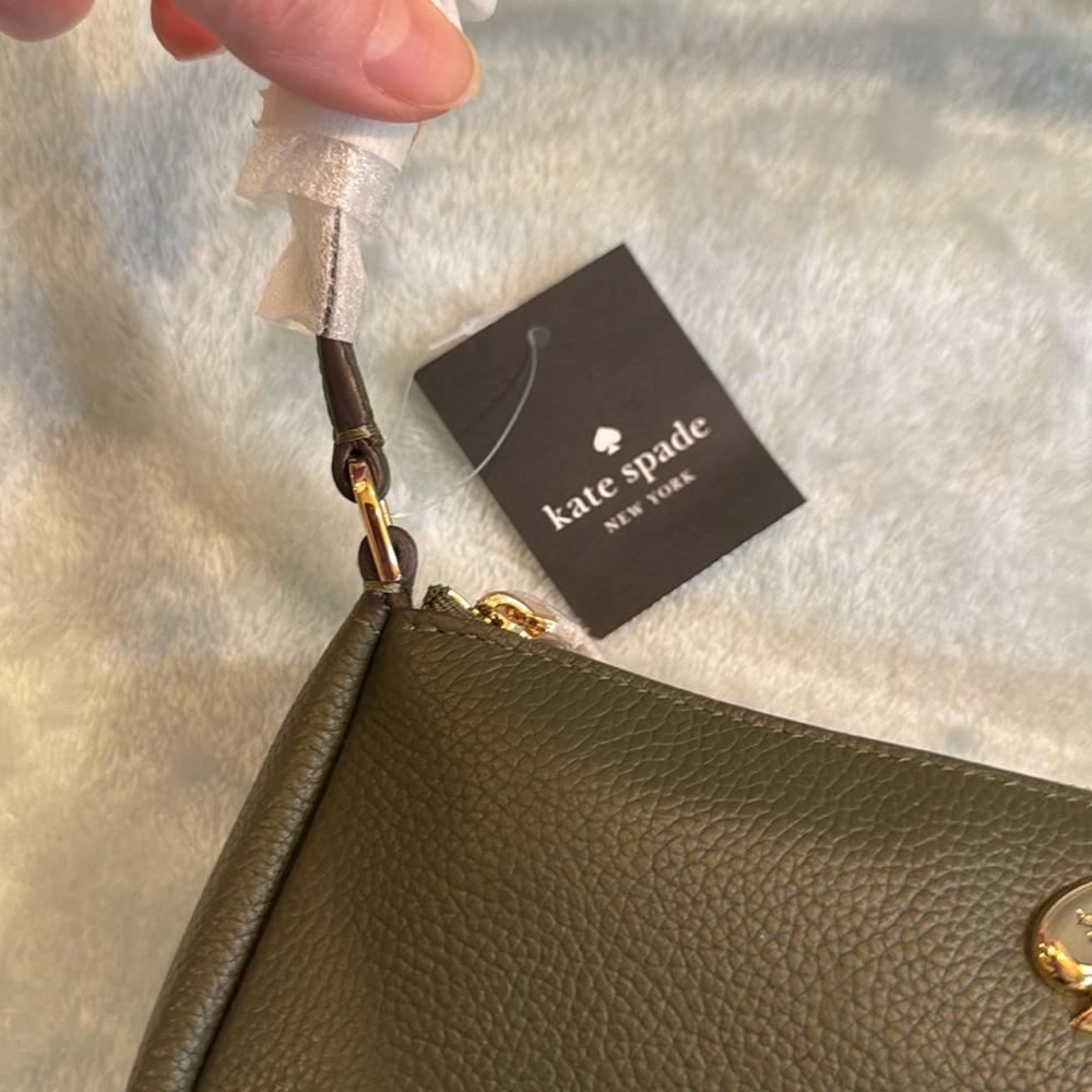 kate spade Pebbled Leather-Kayla Convertible Wristlet - Picture 13 of 13